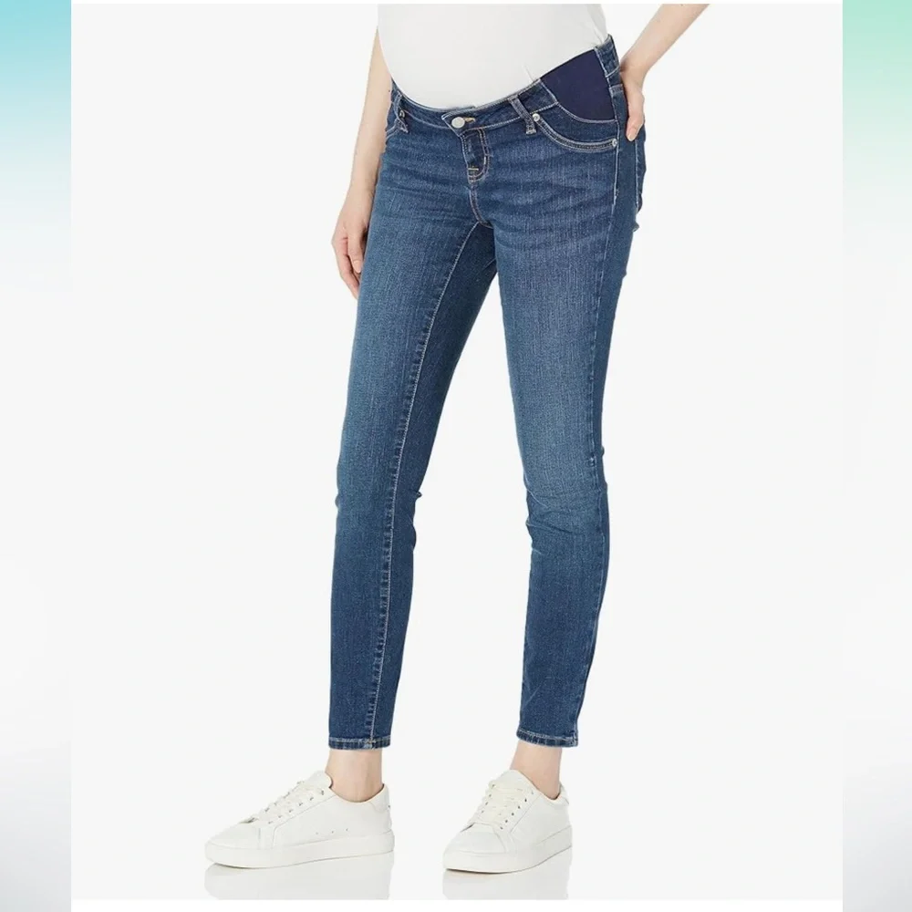 GAP Women's MaternityTrue Skinny Inset Panel Jeans Dark Wash Size 4/27